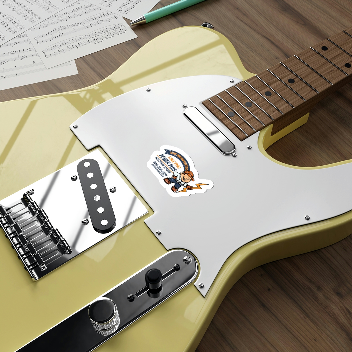 Power Plus Decal