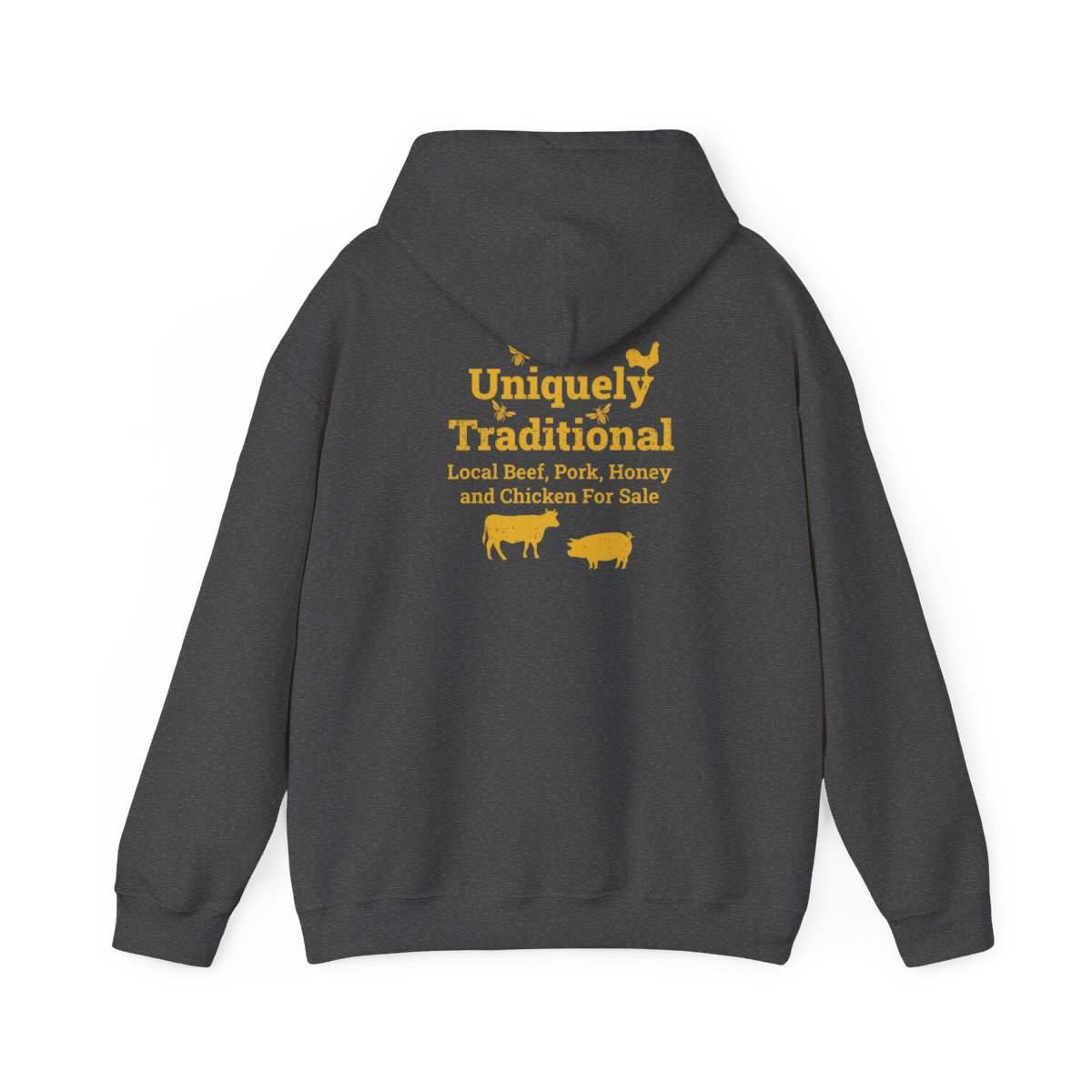 Bradshaw family farms logo on shirt