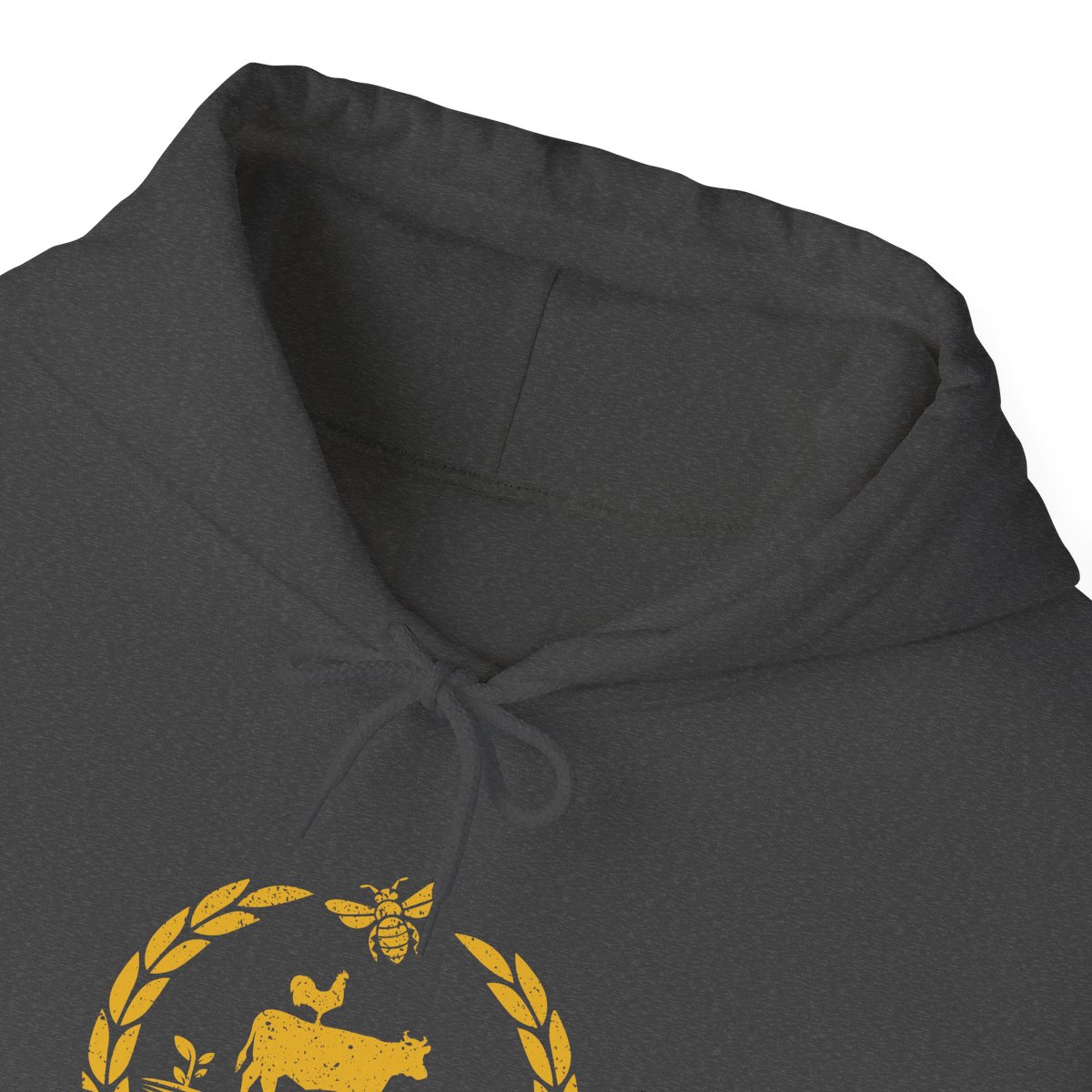 Bradshaw family farms logo on shirt