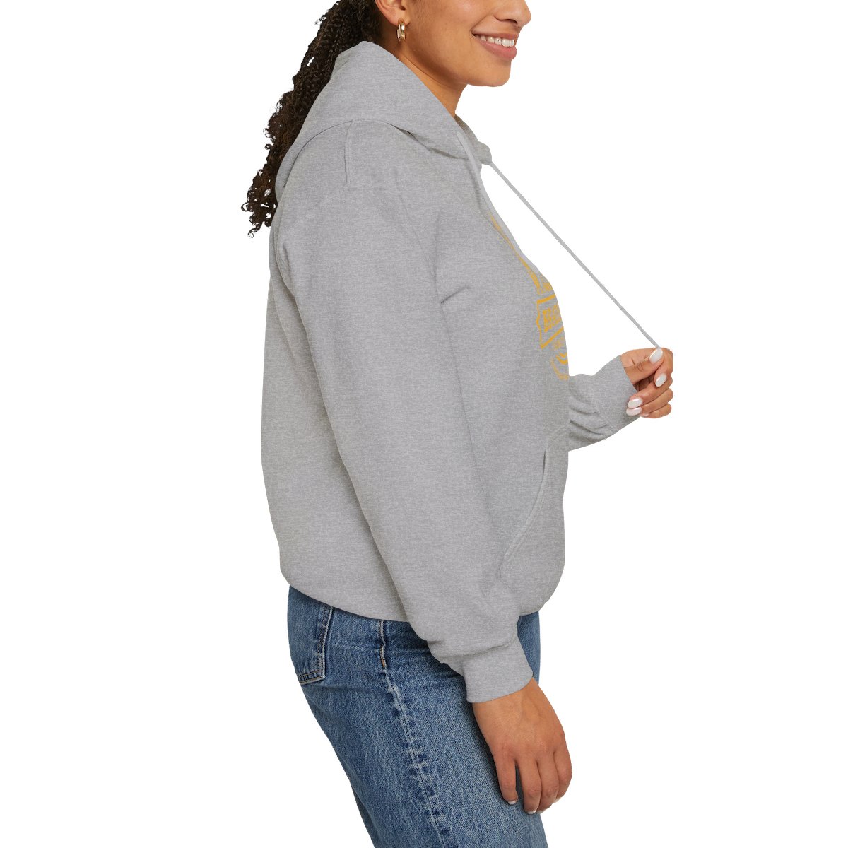 Bradshaw family farms logo on hoodie