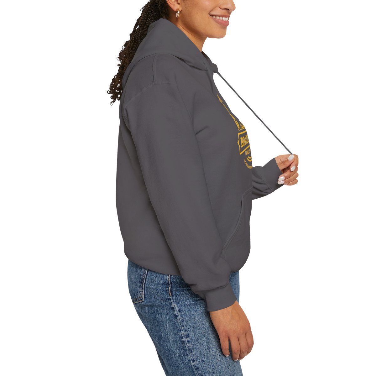 Bradshaw family farms logo on shirt