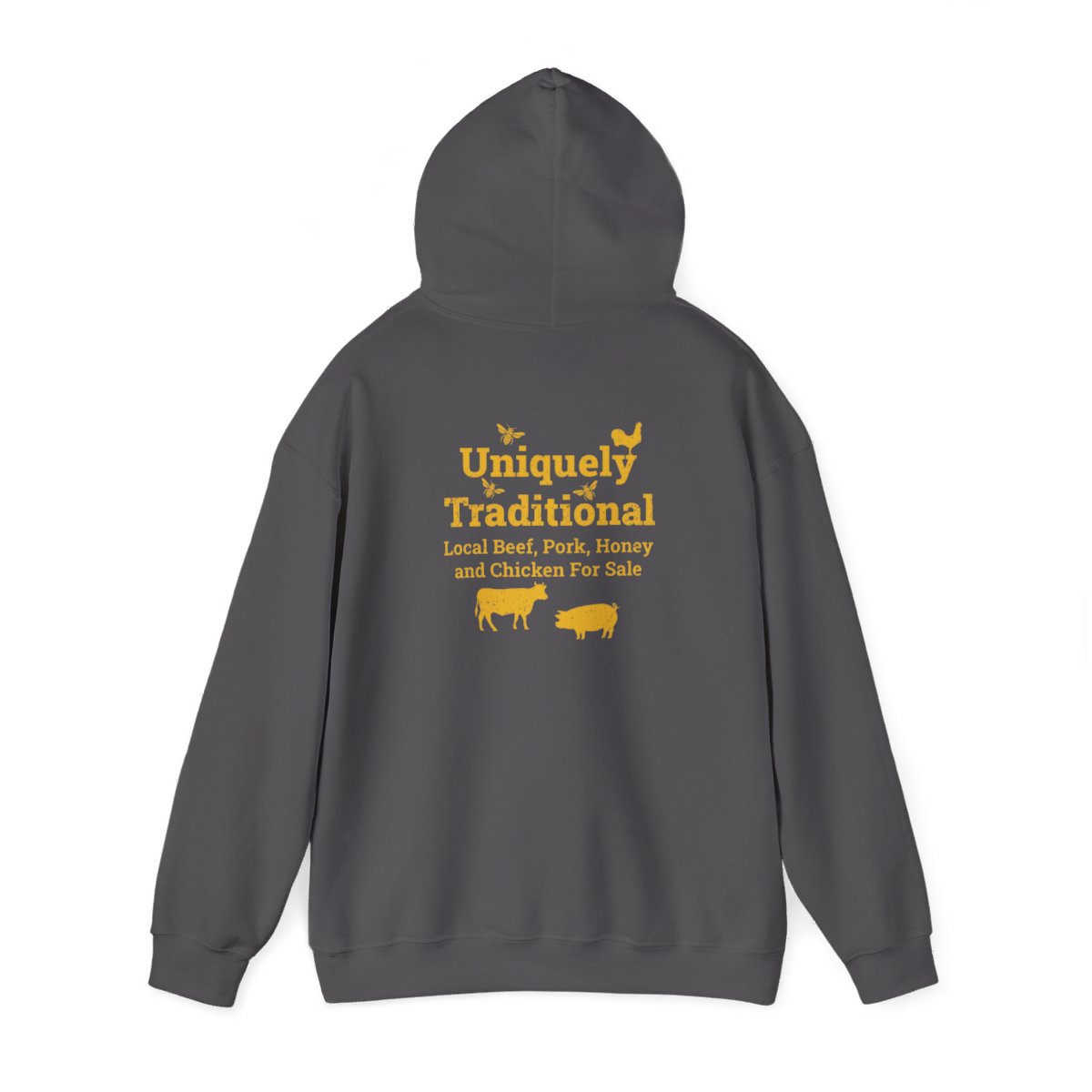 Bradshaw family farms logo on shirt