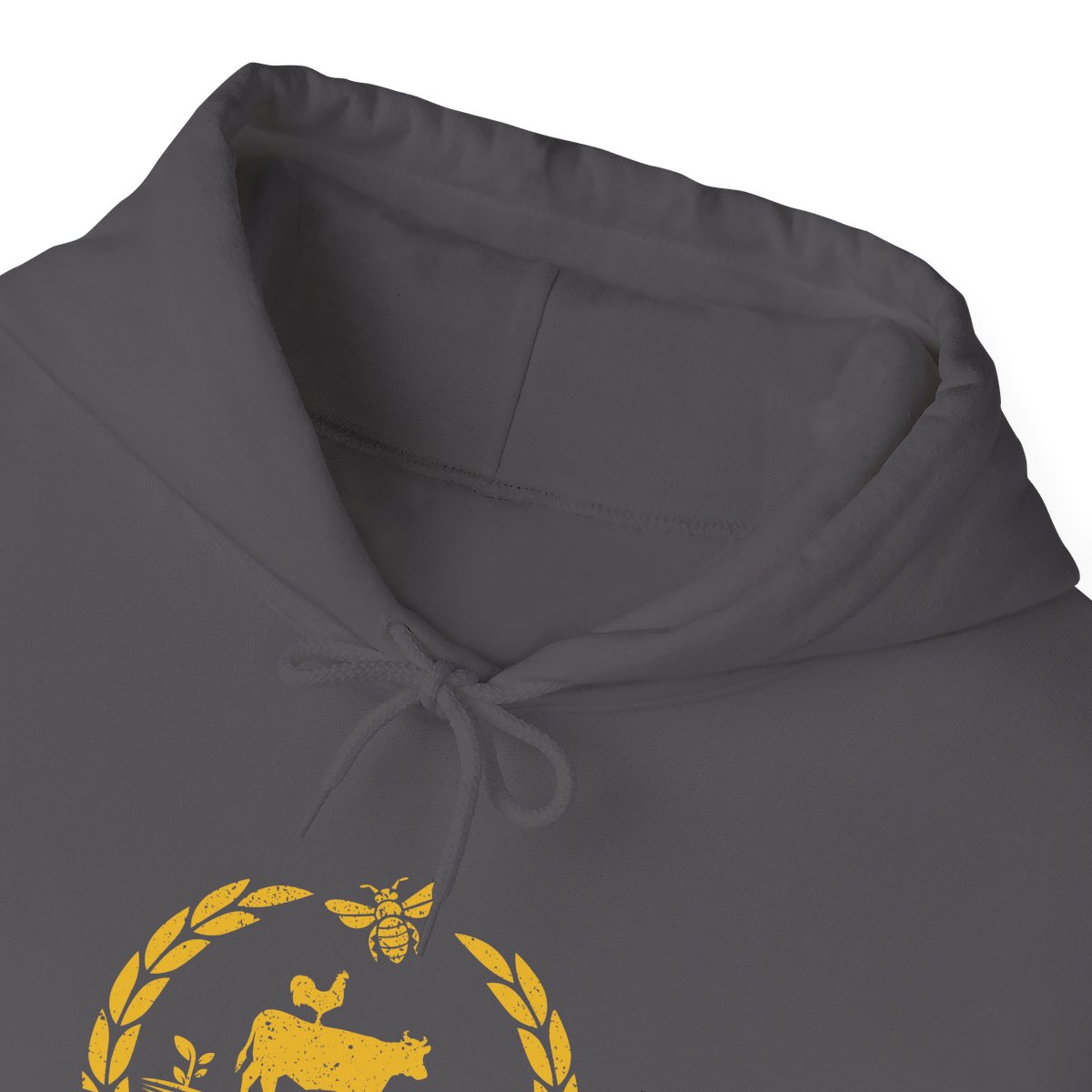 Bradshaw family farms logo on shirt