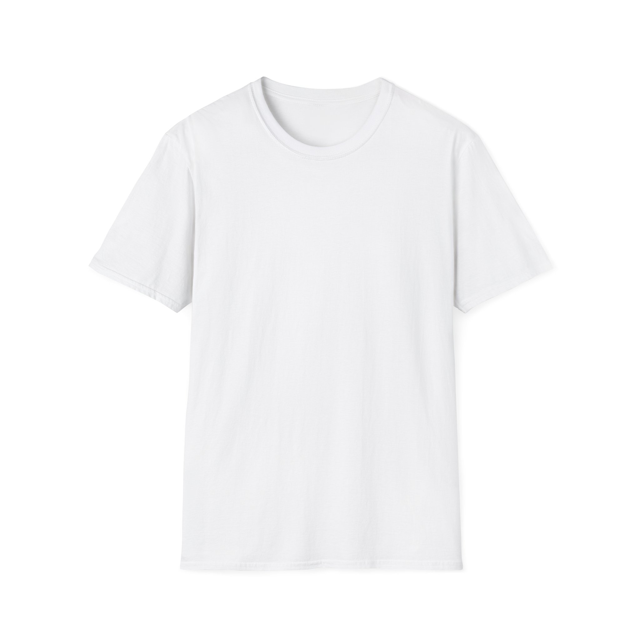 The Casual Graphic Tee is laid flat against a white background, featuring a round neckline and short sleeves. This everyday shirt is perfect for summer days, gifts, or birthdays with its stylish design and inspirational quote.